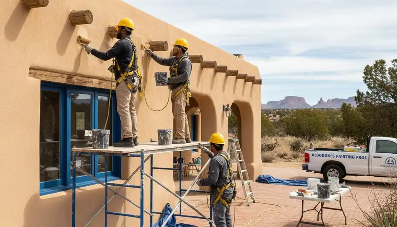 Painting contractors in Albuquerque, NM delivering professional interior and exterior painting services