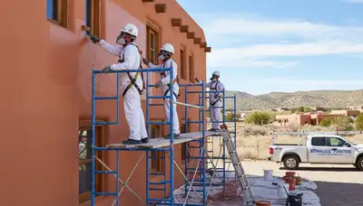Professional painters providing interior and exterior painting services in Albuquerque, NM