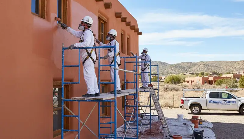 Professional painters providing interior and exterior painting services in Albuquerque, NM