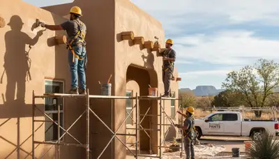 Painting contractors in Albuquerque, NM providing professional interior and exterior home painting services