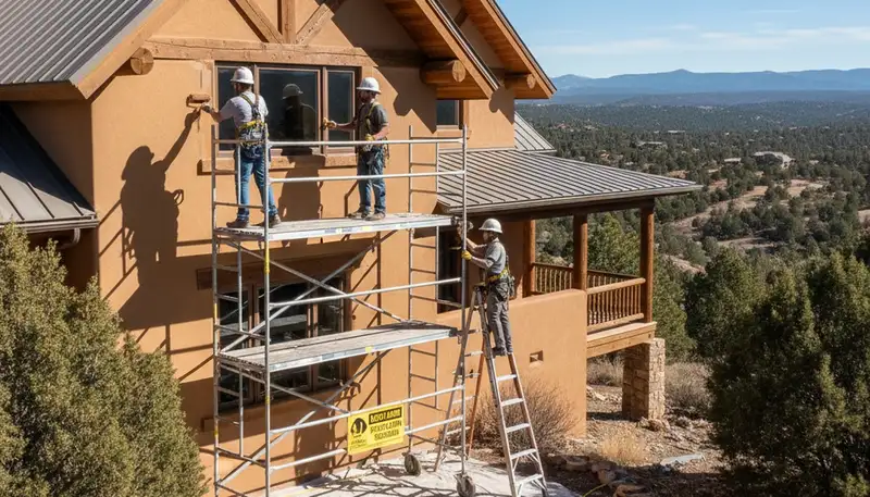 Professional painters serving Albuquerque, NM for residential and commercial painting services