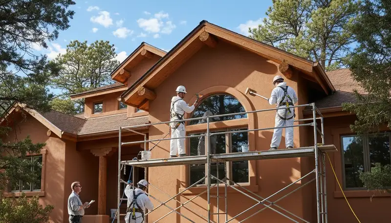 Professional painters serving Albuquerque, NM for interior and exterior house painting services