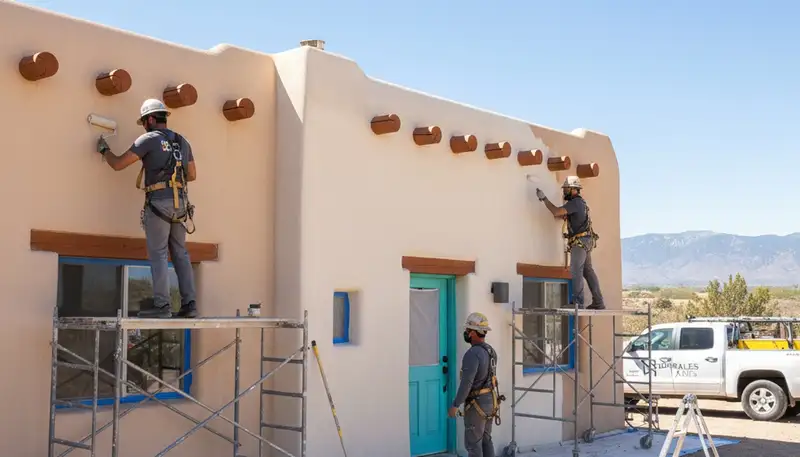 Painting contractors in Albuquerque, NM providing professional interior and exterior house painting services