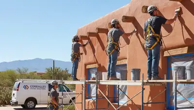 Professional painting team serving Albuquerque, NM for interior and exterior house painting