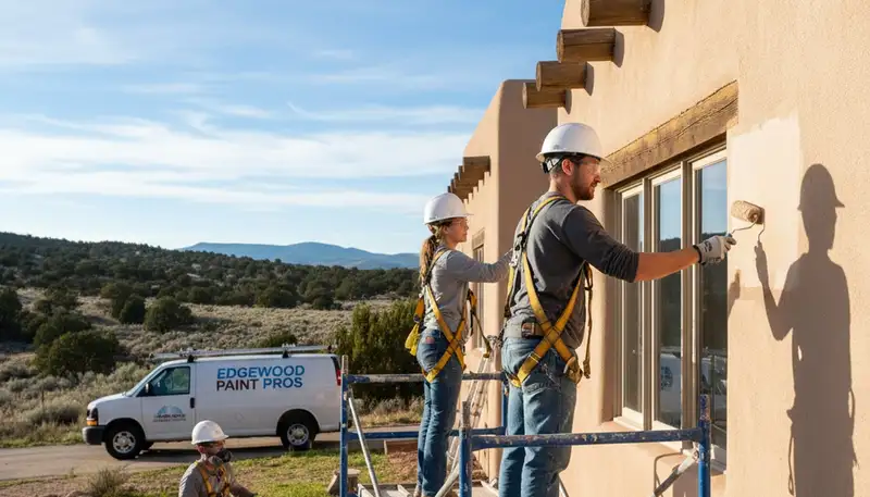 Professional Albuquerque, NM painters providing residential and commercial painting services