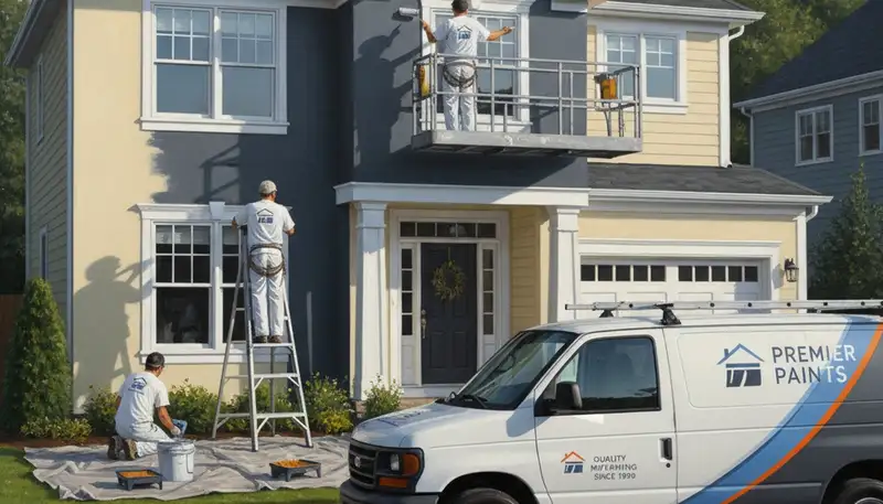 Professional house painting service in Albuquerque, NM for desert-weather protection