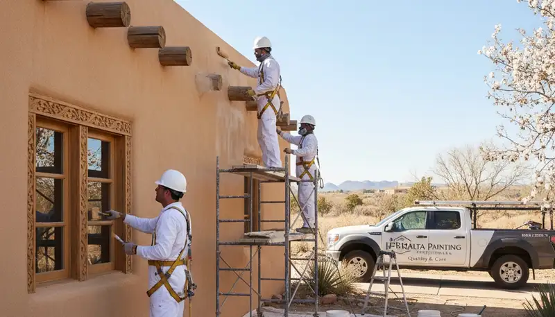 Professional painters in Albuquerque, NM providing interior and exterior painting services