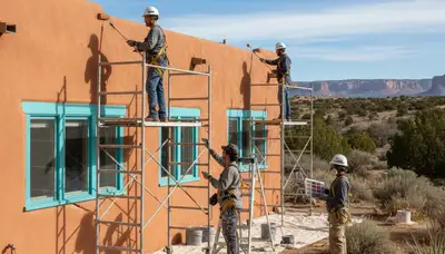 Professional painters in Albuquerque, NM providing interior and exterior painting services