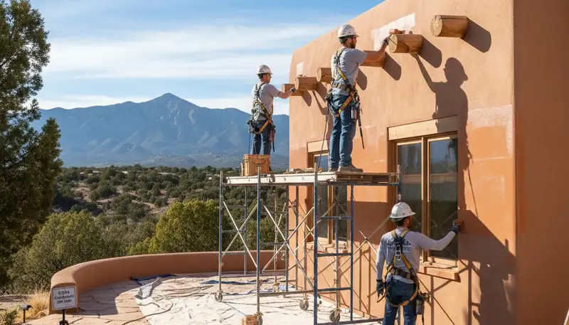Professional painters in Albuquerque, NM providing interior and exterior painting services