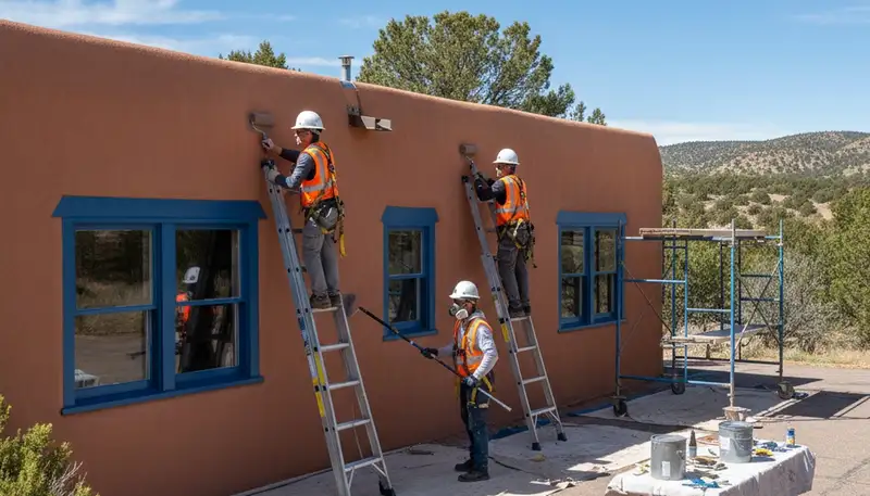 Albuquerque, NM painting contractor serving homes and businesses with professional interior and exterior painting